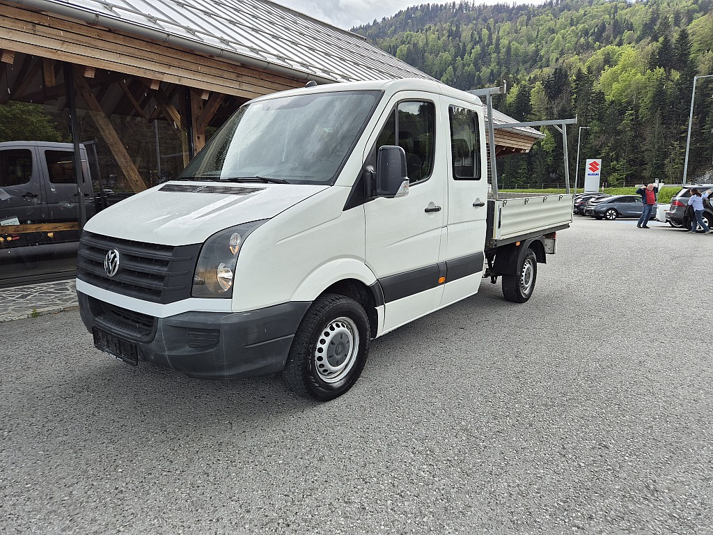 VW Crafter 35 Doka-Pritsche MR TDI